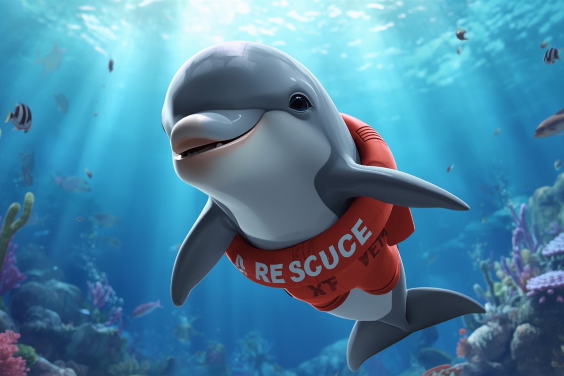 Άλεξ το δελφίνι και η πρώτη του διάσωση